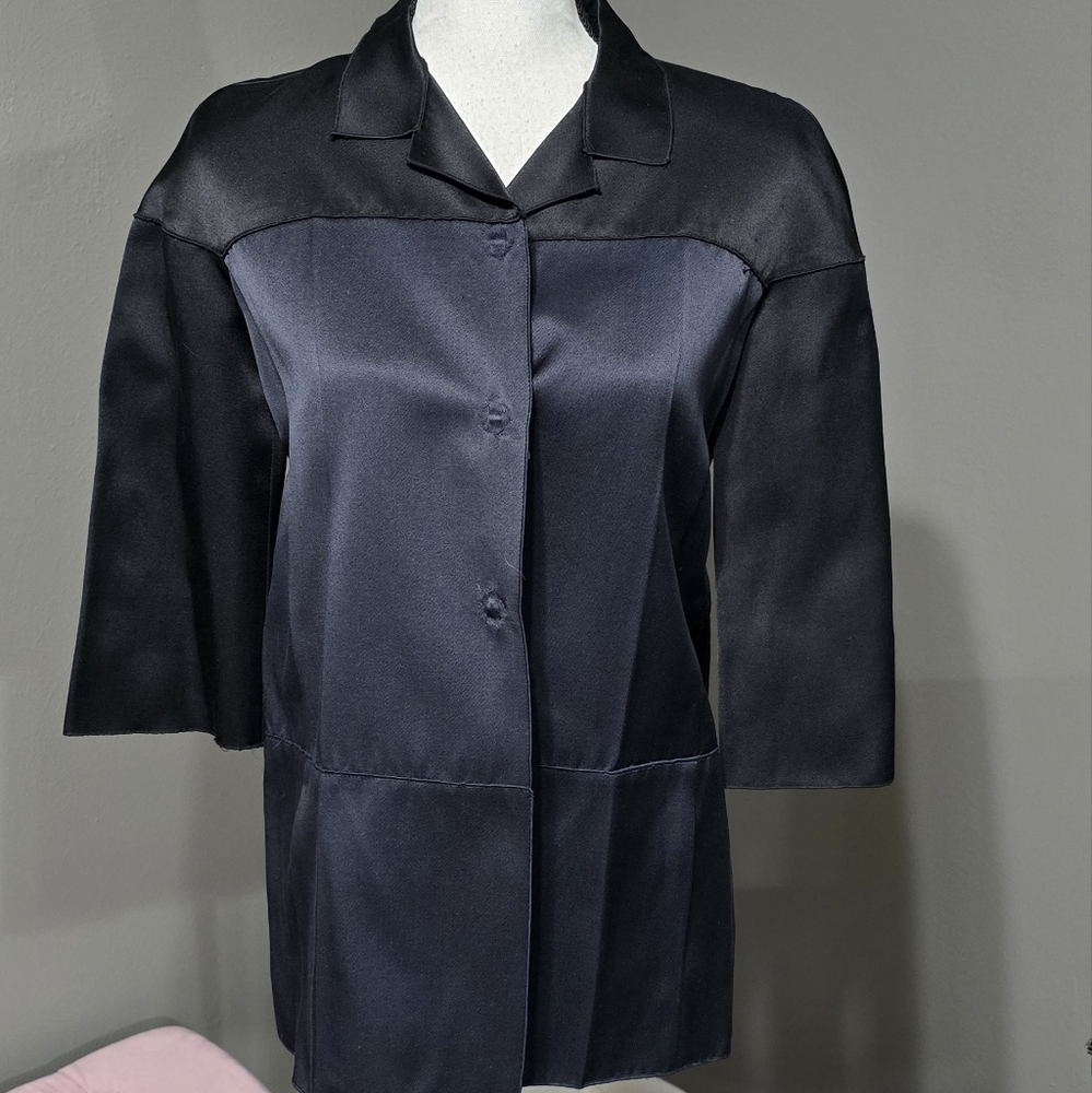 Miu Miu snap front blouse sz 40